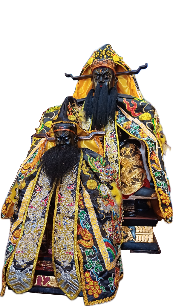 廟內包公神像