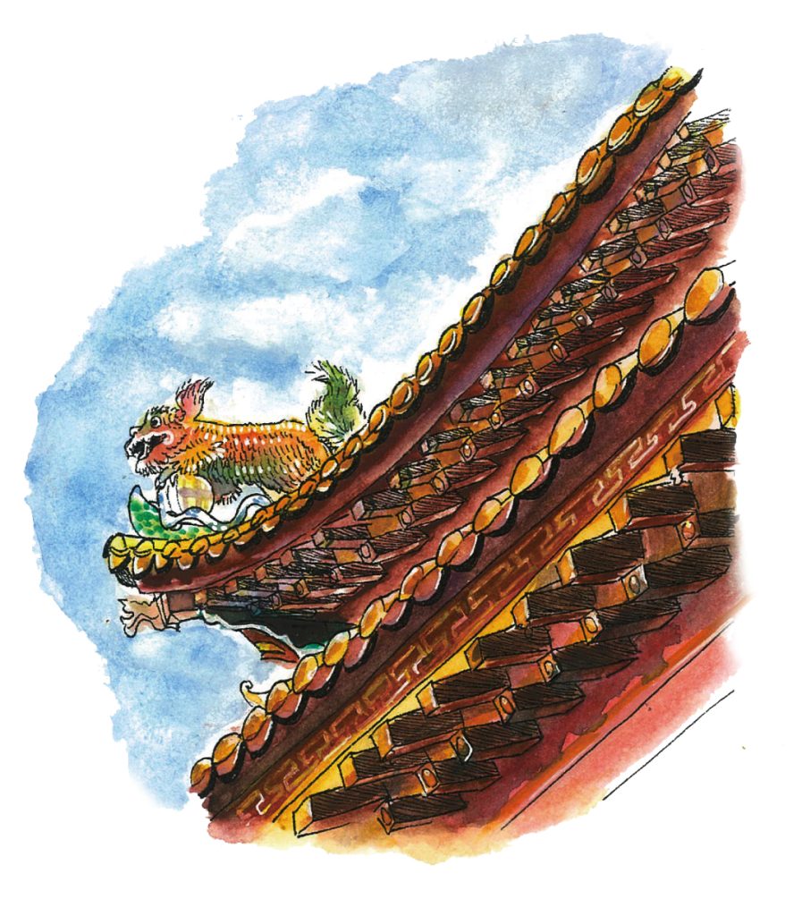 成功廟屋簷