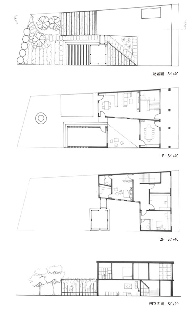 間光,棲息 設計成果圖面