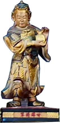 甘輝將軍神像