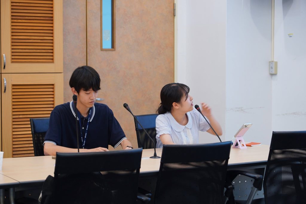 8月7日(五)閉幕式成果發表各組發表