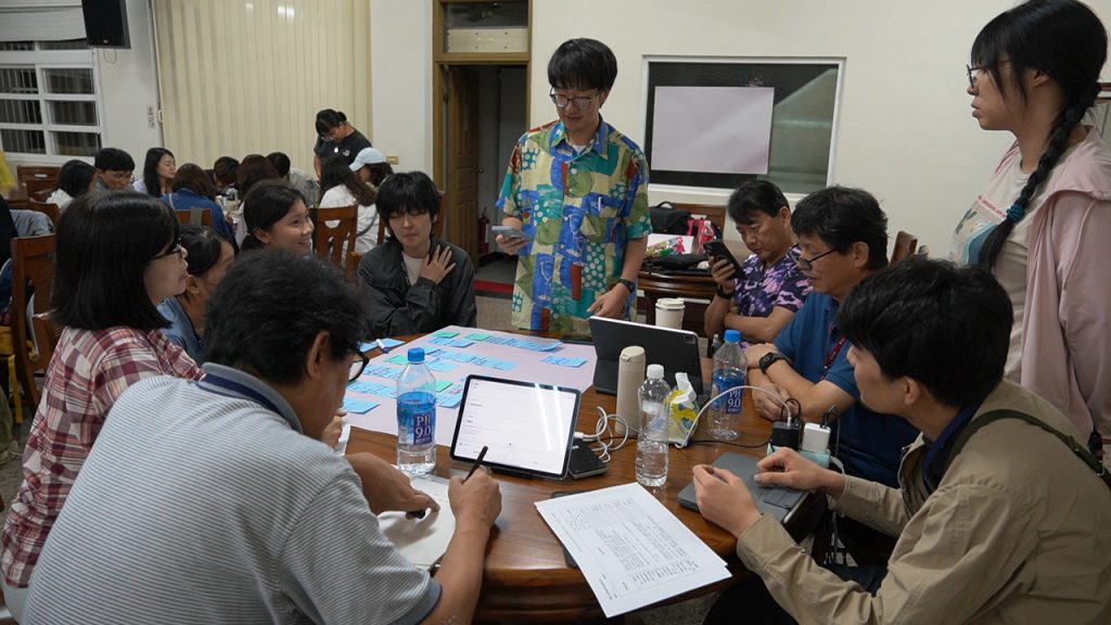 分組與跟老師討論