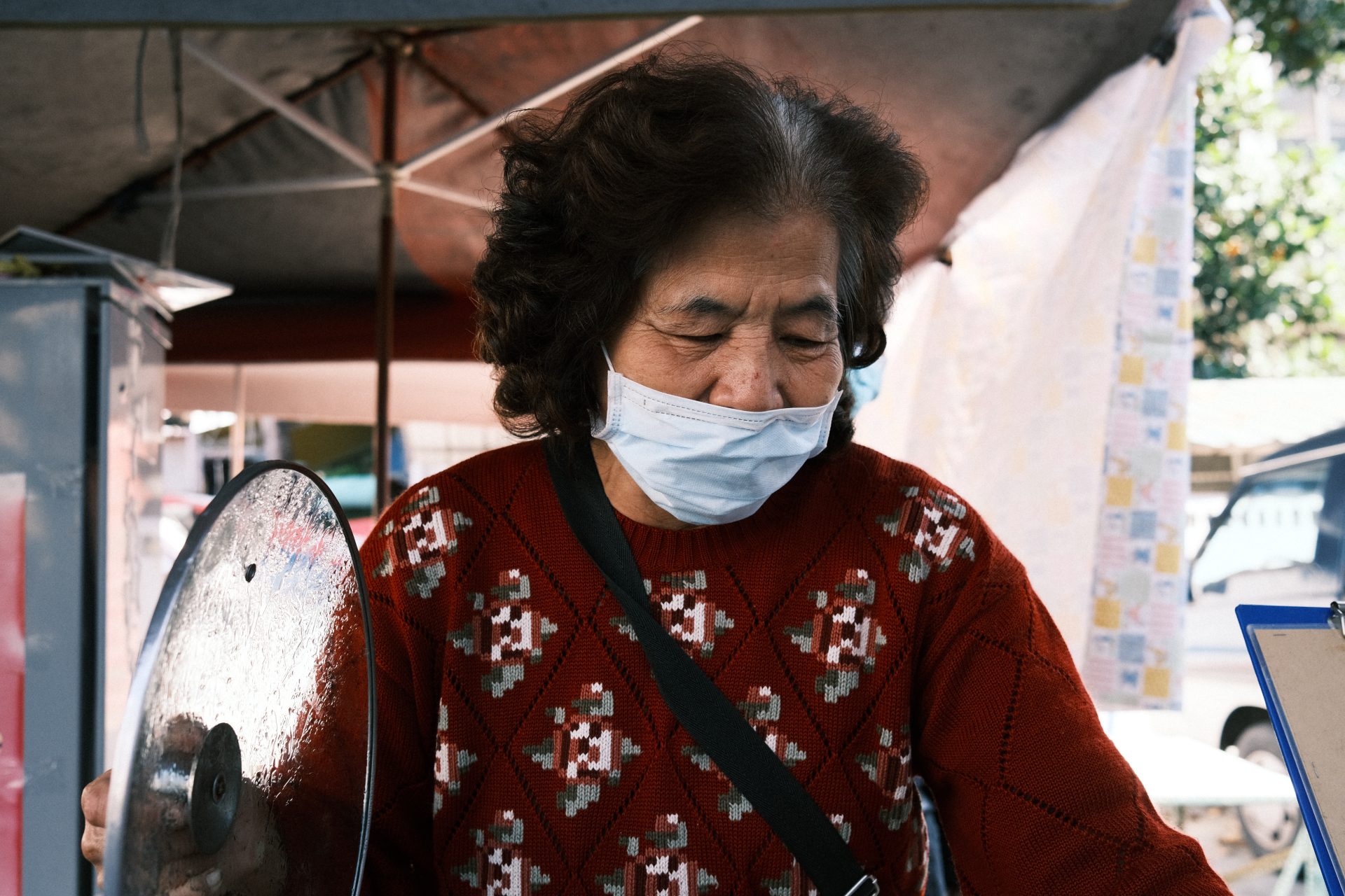 斗六東市場攤商阿姨