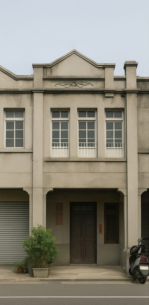 白天斗六太平老街三D建模示意-1