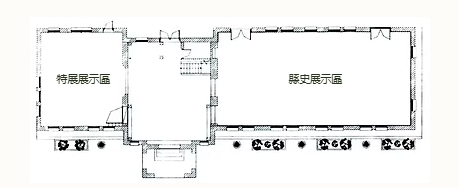 行啟記念館一樓空間規劃圖