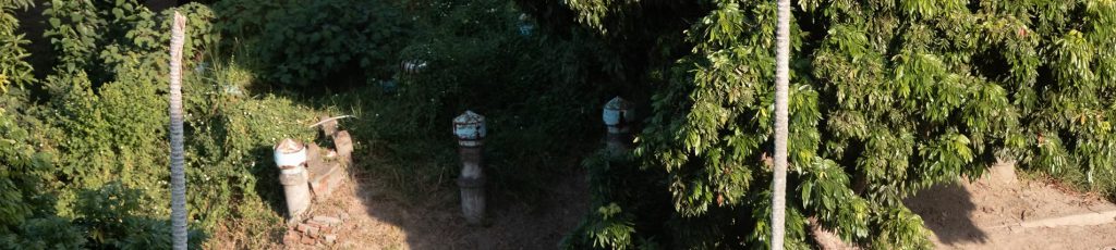 防空洞俯瞰