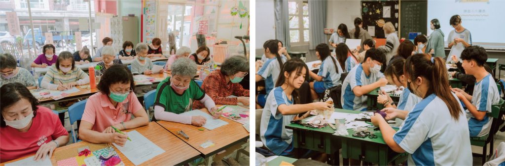 雲林縣C級巷弄長照站據點與斗六家商設計科學生