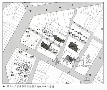 雲林警察宿舍平面圖